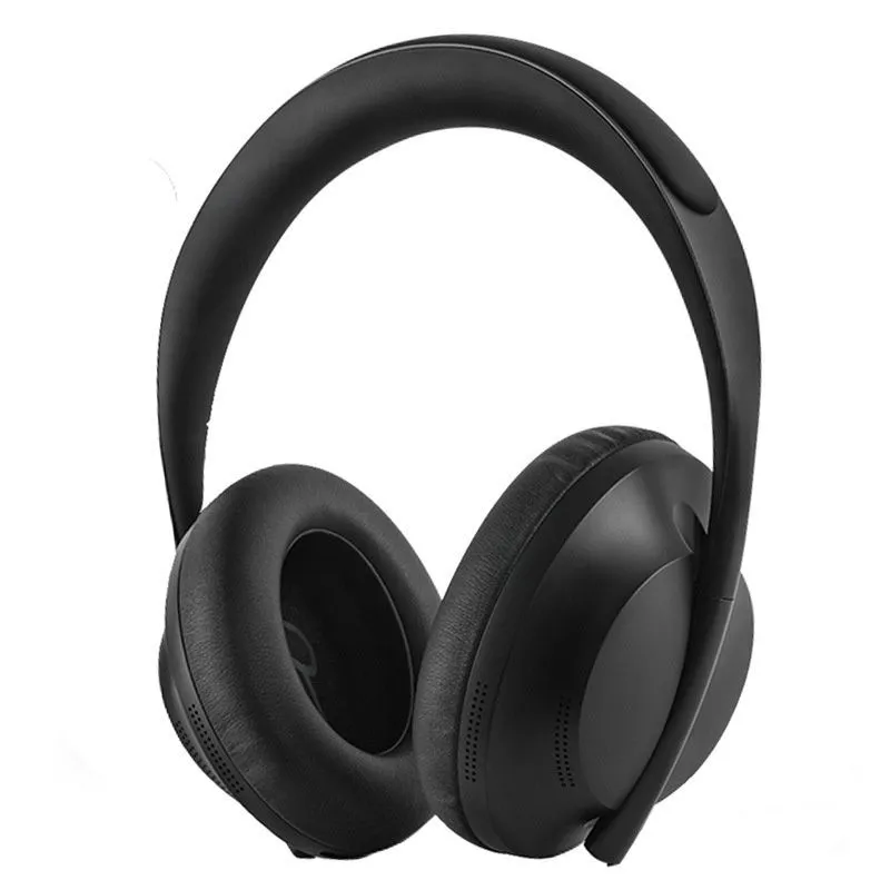 NC700 headset Trådlöst Bluetooth Headset Sports sedan bär sedan läder täcker tungt basföretag högt batterilivslängd buller avbrytande hörlurar