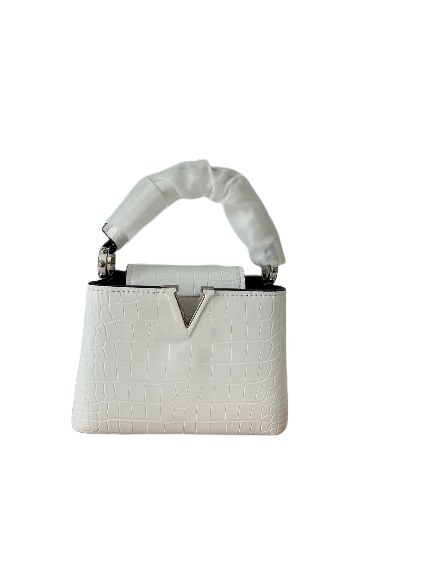 Nouveau sac à bandoulière simple et généreux, sac à main crème doux et romantique, matériau en cuir de haute qualité avancé résistant à l'usure, adapté à toutes les occasions