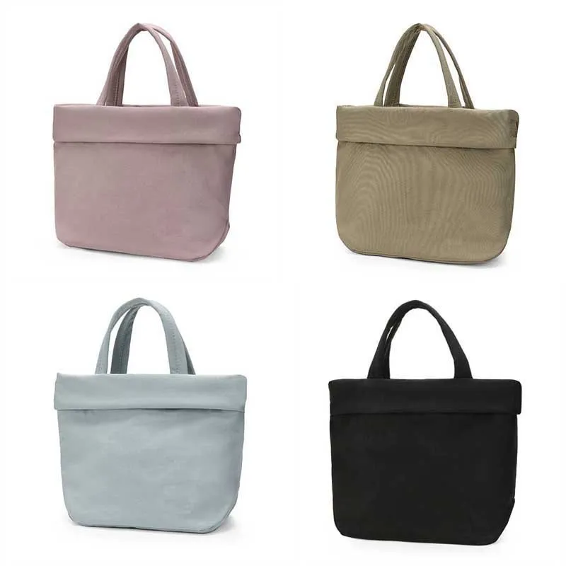 Borsa a tracolla con una spalla Borsa da viaggio casual semplice alla moda Borsa per il trucco portatile di grande capacità