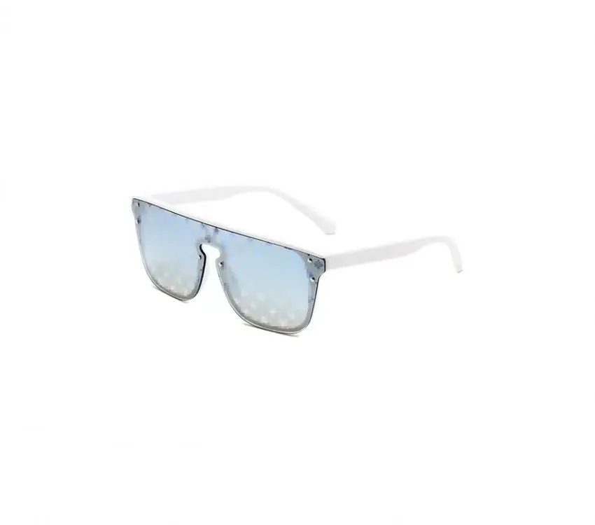 2023 Дизайнерские солнцезащитные очки оригинальные очки открытые оттенки ПК рама мода Классическая леди зеркала для женщин и мужских очков Unisex 16 Colors