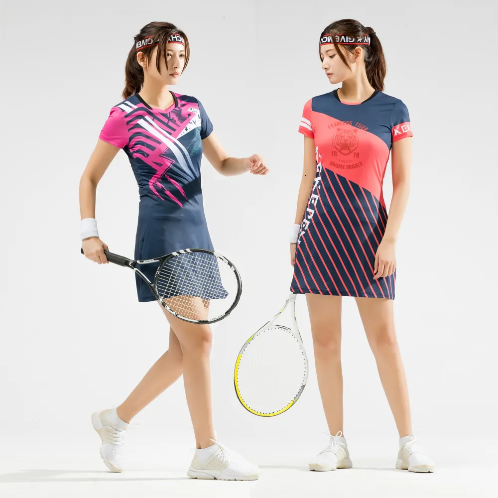 Basic Casual Dresses Badminton Dress Shirt For Woman Girl Sports
