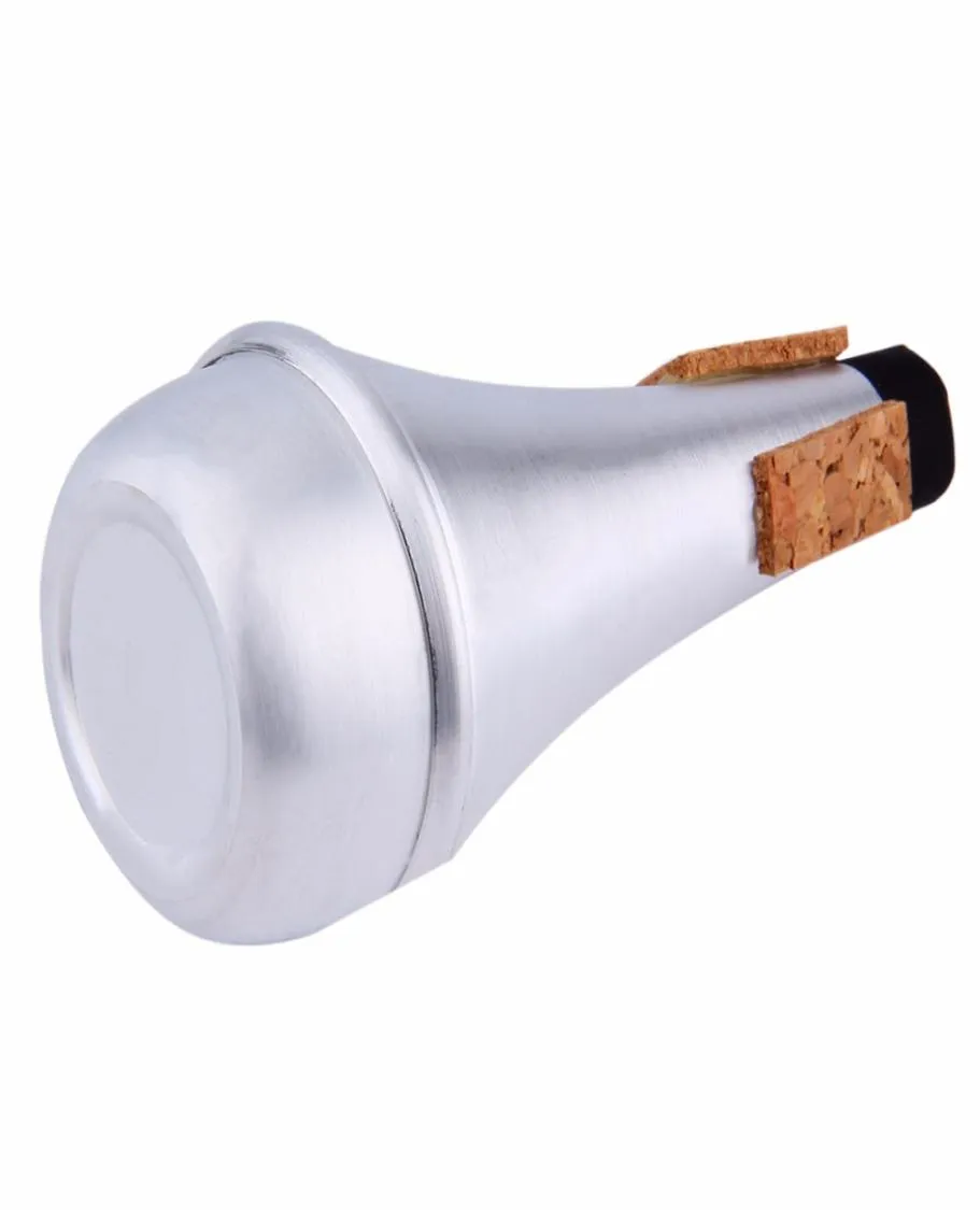 Aluminium Straight Trumpets Mute For Jazz Instrument Practice