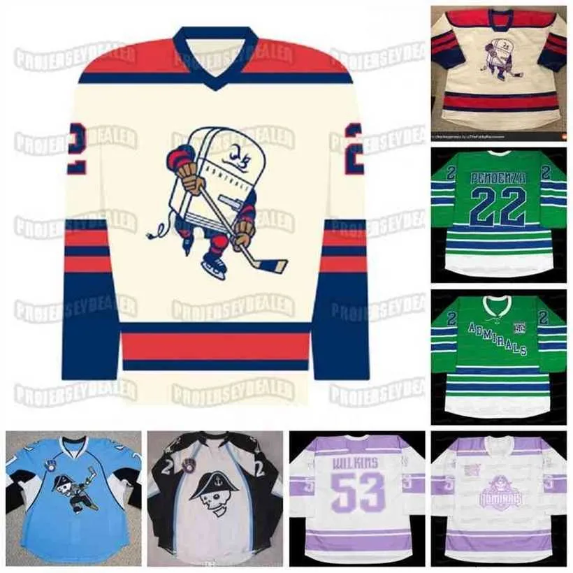 C2604 C202 AHL Milwaukee Admirals 31 Mark Dekanich 6 Ryan Ellis 28 Partic Hornqvist 13 Conacher Premier 19 Calle Jarnkro 21 Beck Premier Hokcey Jersey