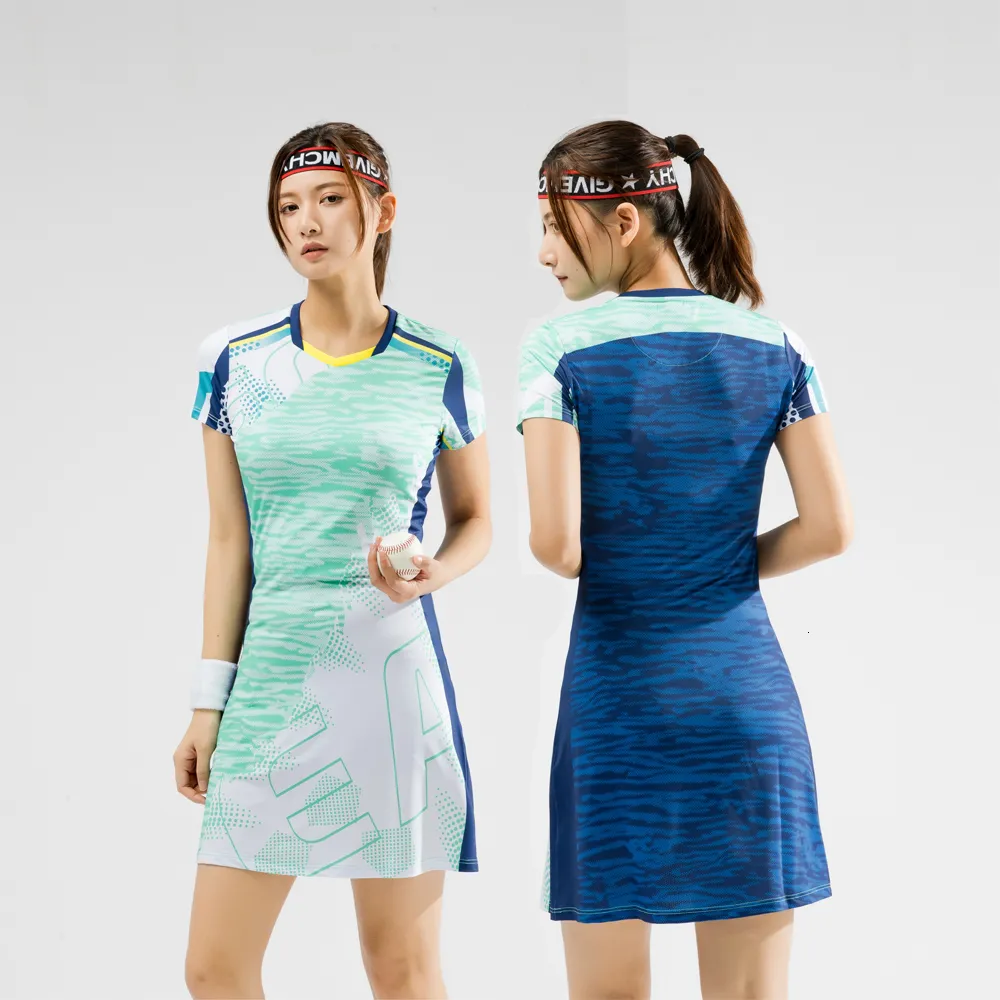 Womens Basic Badminton Dress With Inner Volleyball Shorts Women