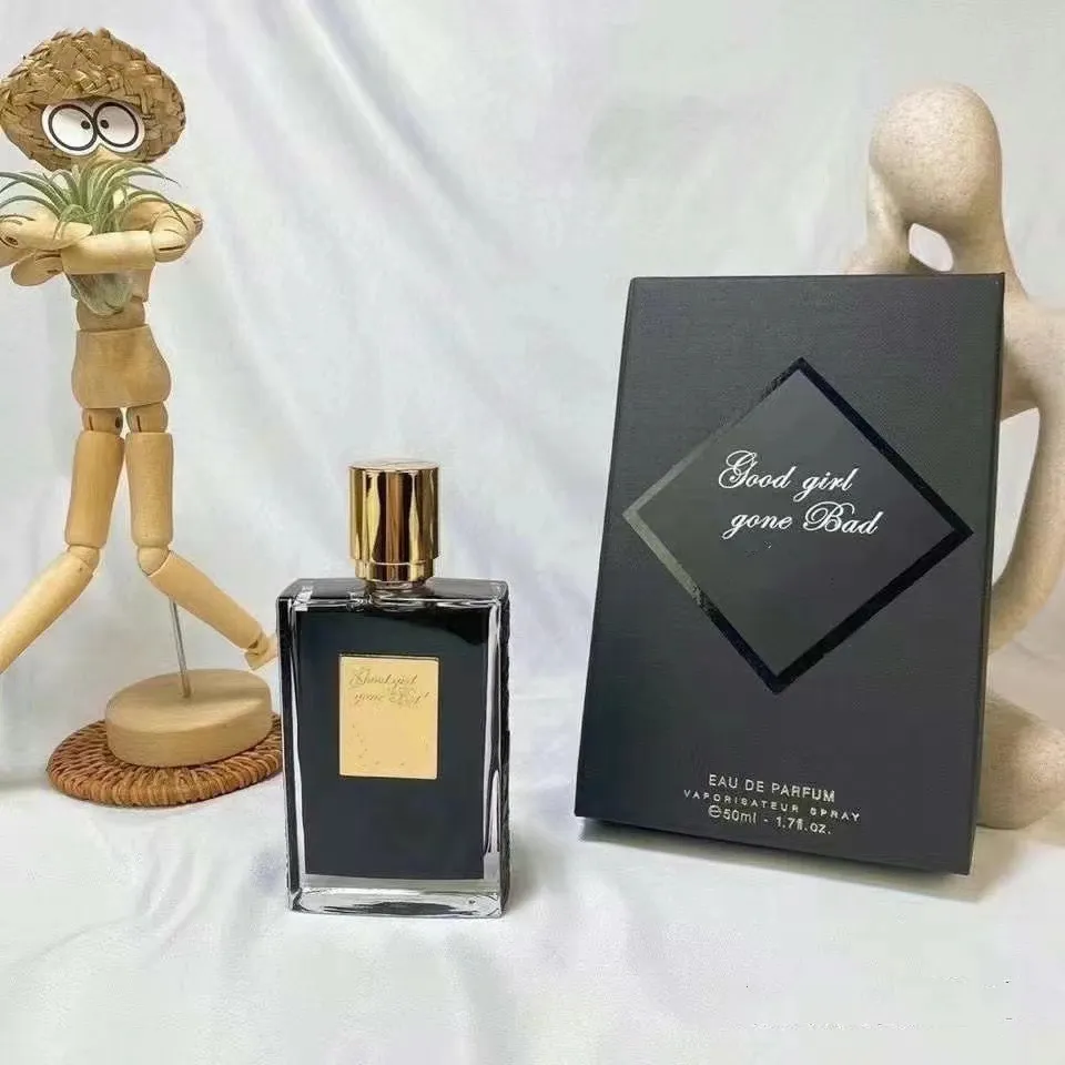 Luxe ontwerper Killian Parfum Good Girl Gone Bad 50ml Black Women Men Men Geur Hoge Versiekwaliteit Snelle schip