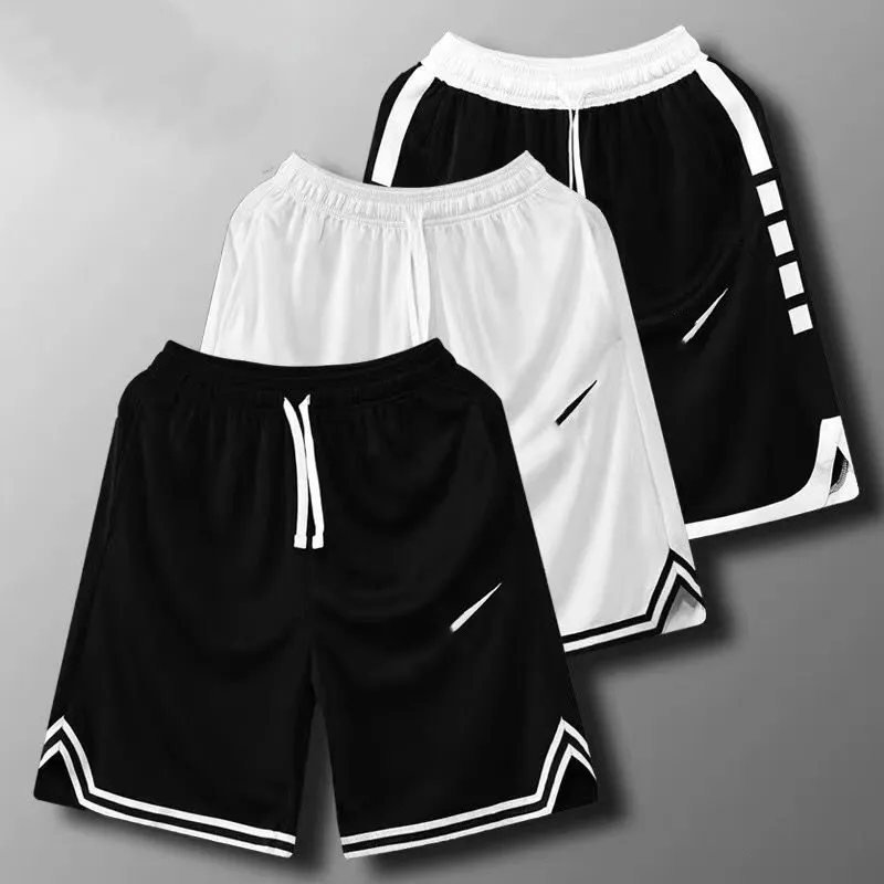 2023 Shorts de basket-ball NK de basket-ball masculin et féminin pantalon sportif couvrant capris été ample décontractée shorts de plage hommes sous-vêtements n2