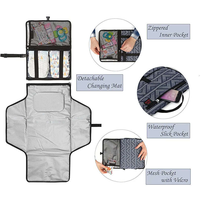 Portable Waterproof Kidilove Waterproof Changing Pad For Newborns Foldable Stroller Mattress And Childrens Floor Mat 35x25 Cm From Pong07 9.94 DHgate.Com