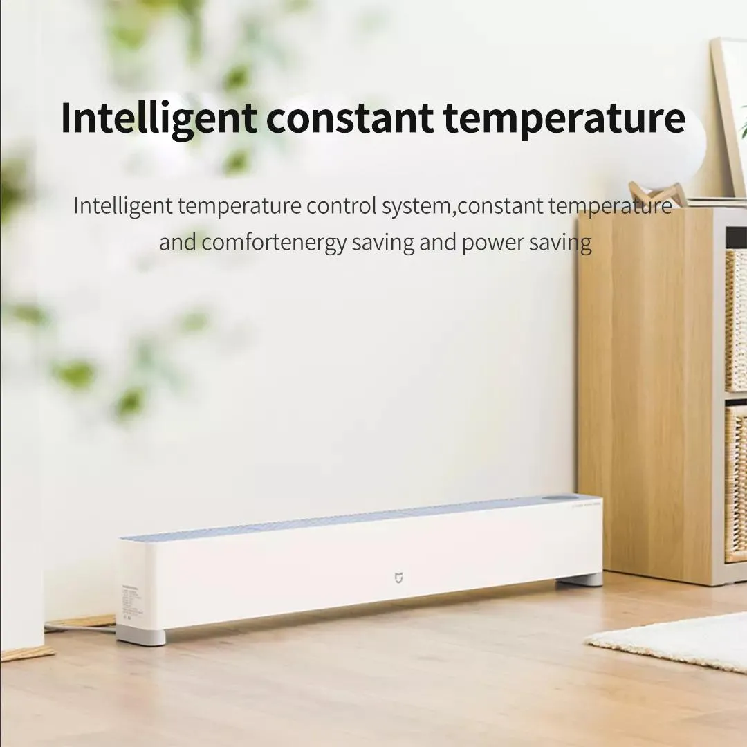 Heaters Xiaomi Mijia Baseboard Electric Heater E Household Electric Heating Smart Thermostat Heater Controlled by Mijia App