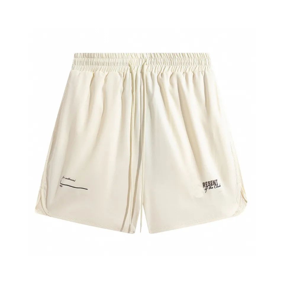 Pantaloncini taglie forti da uomo Abbigliamento estivo in stile polare con spiaggia fuori dalla strada in puro cotone n1ned