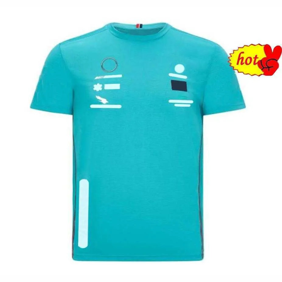 F1 Fans Series of the Same Custom Summer Cuello redondo Secado rápido Racing Ciclismo Deportes y ocio Chaqueta Downhill Short Sleeves236g Yfrr