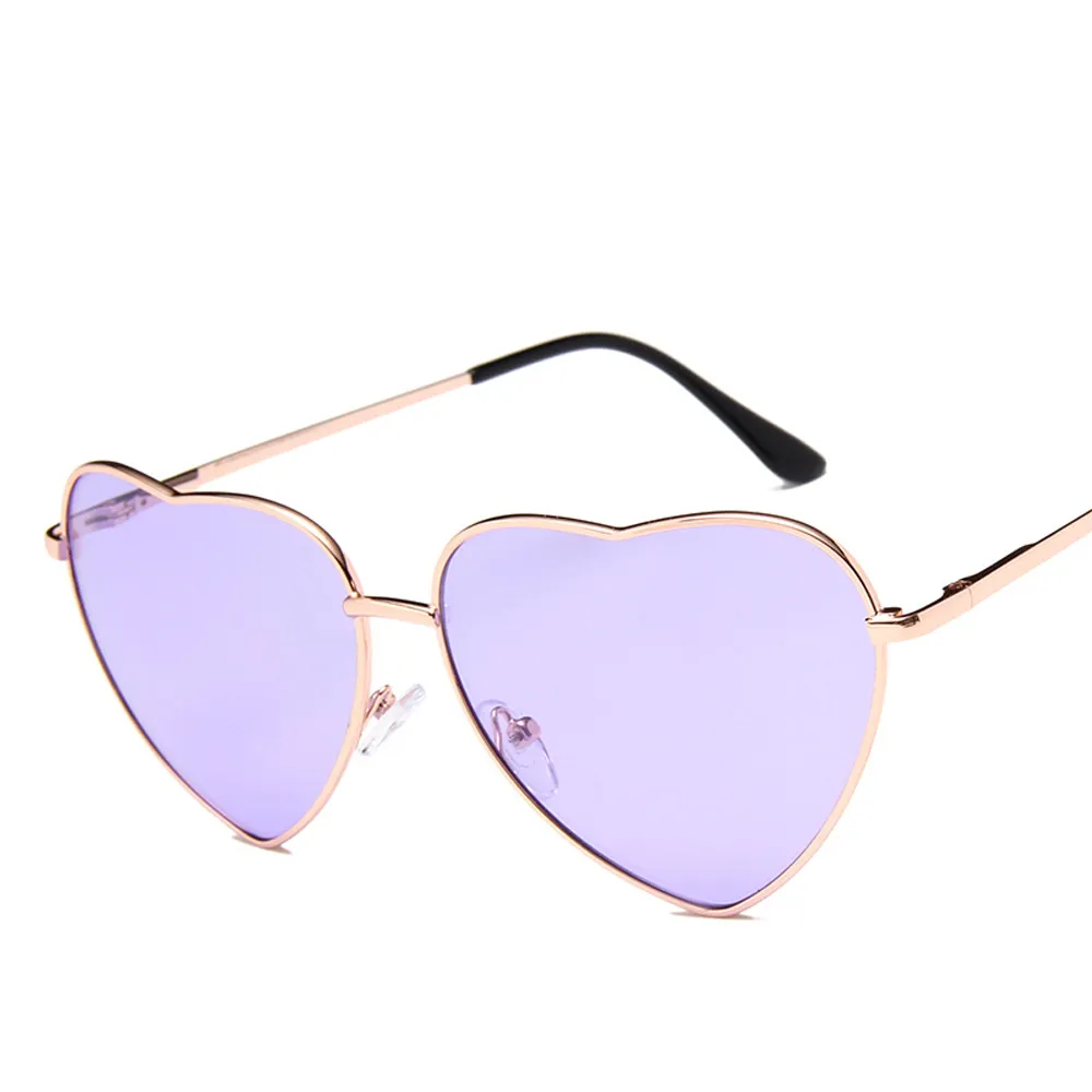 Xaybzc 2023 винтажные солнцезащитные очки сердца женщин -дизайнер дизайнер конфеты.