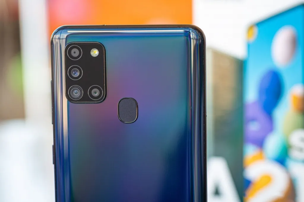 改装されたオリジナルのSamsung Galaxy A21S電話A217FDロック解除