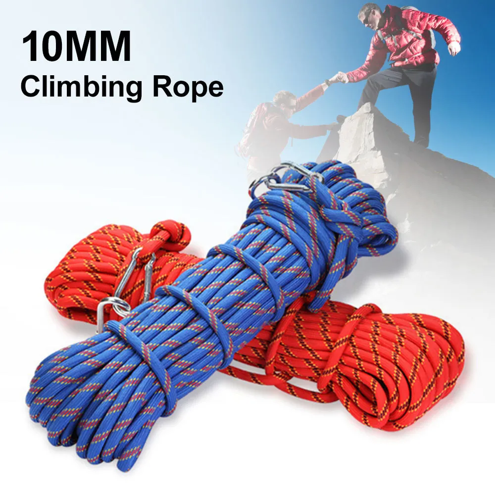 Outdoor Fitness Climbing Rope 10M To 30M Lengths Paracord