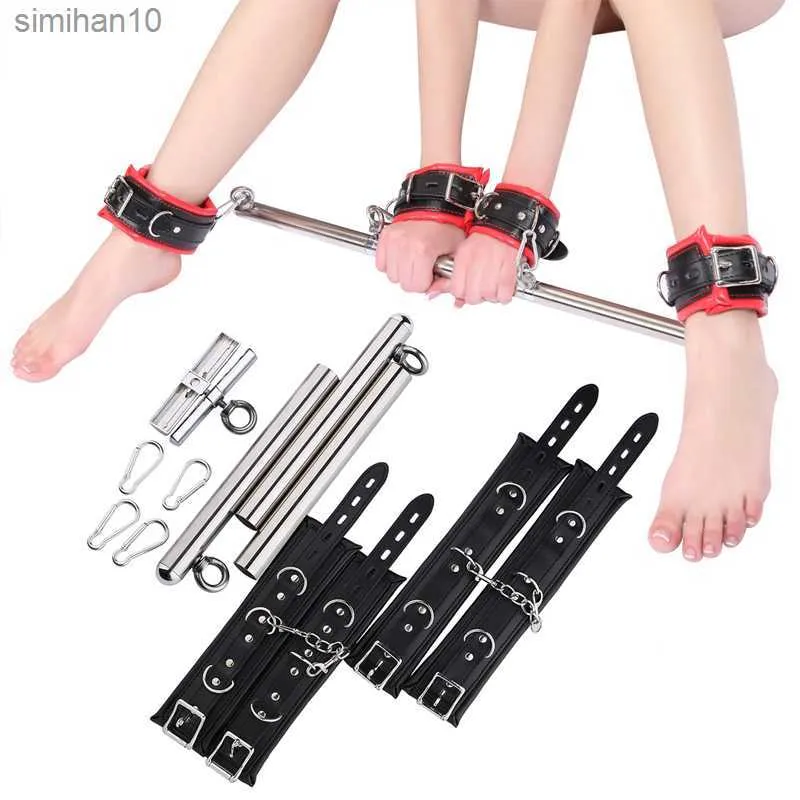 Adjustable Removable Stainless Steel Spreader Bar Leg Opener Bondage Set  Red from Dhgate Bondage