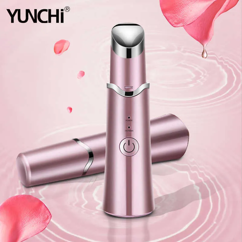 Sonic Eye Massager Heated Lip Massage Stick Anti-wrinkle Remove Black Circle Under-eye Bags Removal Skin Care Vibrator