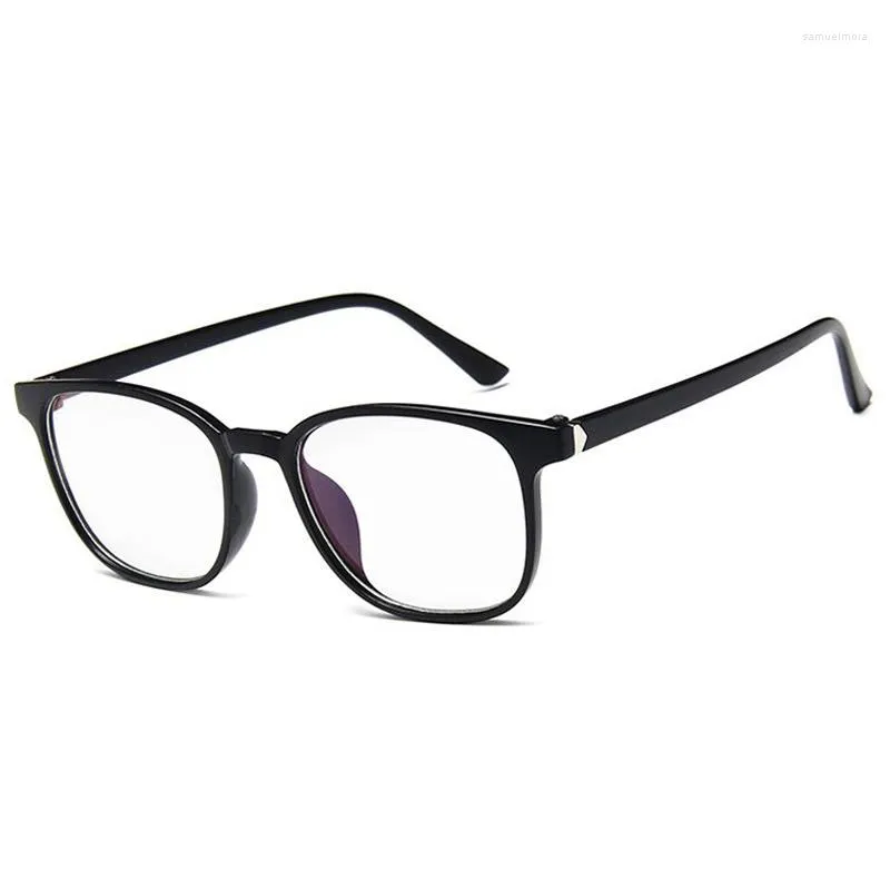 Солнцезащитные очки рамы ретро мужские очки рамки модные женские очки бренд дизайнер прозрачный линс