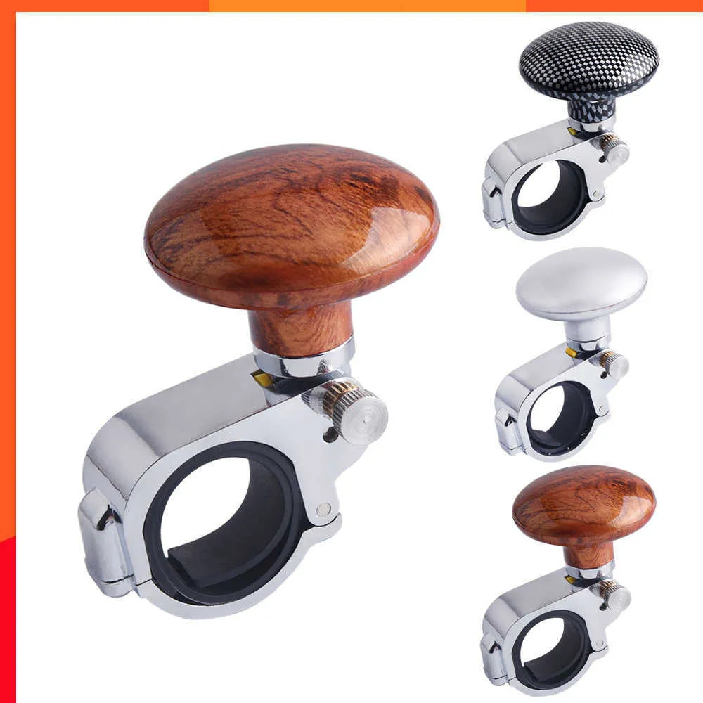 thumbnail image 2 of Carbon Fiber Steering Wheel Spinner Knob – Universal Suicide Knob For Smooth One-Hand Driving 2 of 2