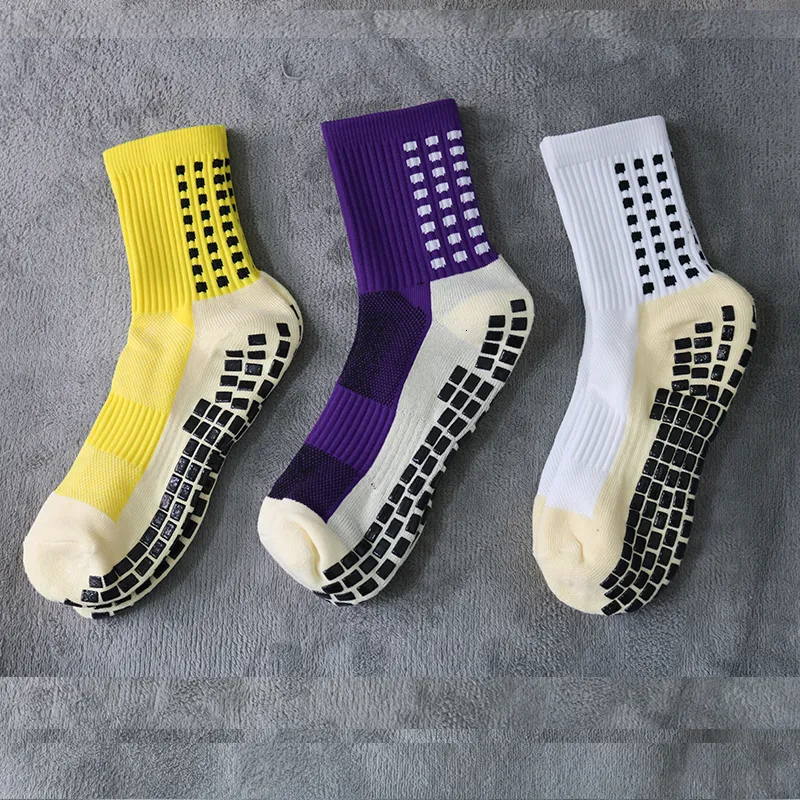 Sports Socks Sports Anti-Slip Football Socks Cotton Football Men Socks Calcetines Samma slag som Trusox 230603