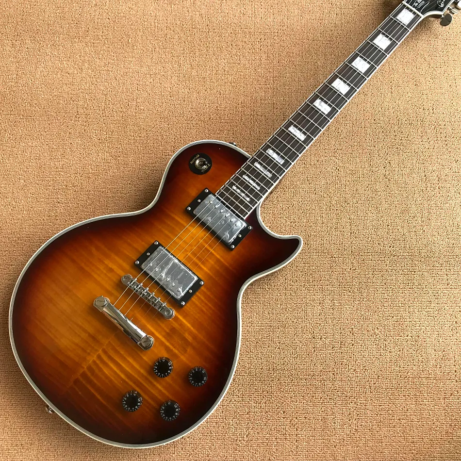 Custom shop, Made in China, High Quality Electric Guitar, Chrome Hardware, free delivery