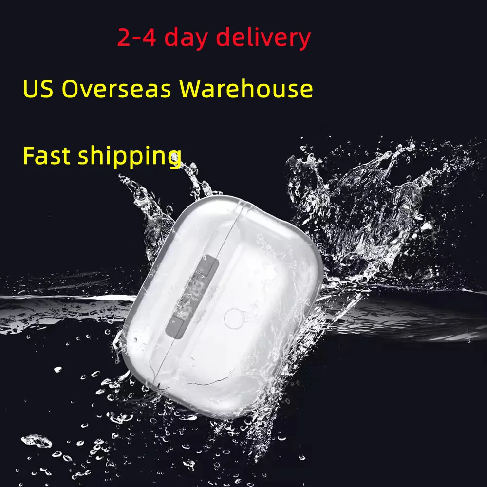 بالنسبة إلى AirPods 2 Pro Air Pods 3 Airpod سماعة سماعة رأس ملحقات Solid Silicone Cover Cover Cover Cover Apple Wireless Charging Box Caseprackproof