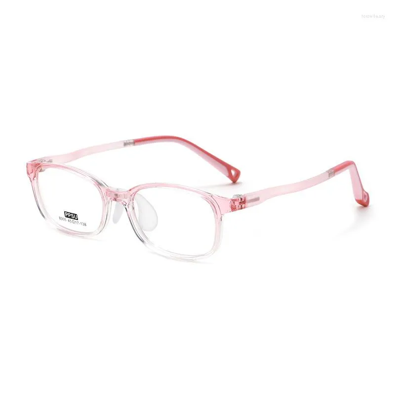 Montature per occhiali da sole TR90 Montatura da vista Occhiali trasparenti Miopia Studente giovanile Rettangolo leggero Occhiali per la protezione degli occhi Ragazzi Ragazze Occhiali da vista blu