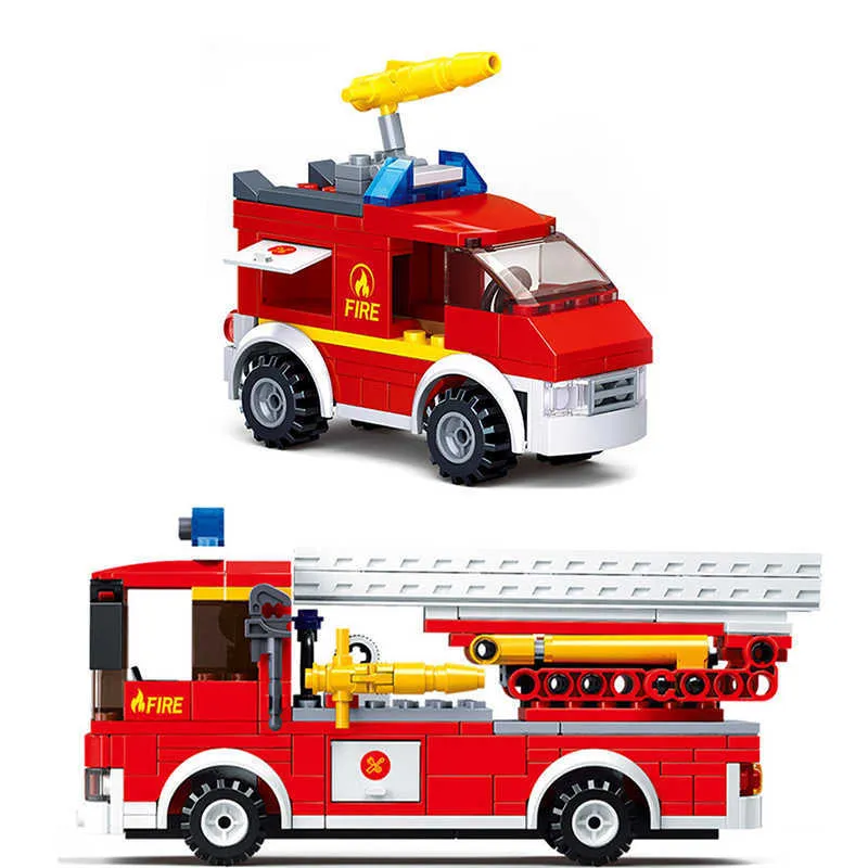 Blocs Ville Pulvérisation Pistolet À Eau Jouet Sauvetage Camion De Pompiers  Ensemble De Construction Blocs Éducatifs Modèle Jouets Pour Enfants G220603  Du 20,85 €