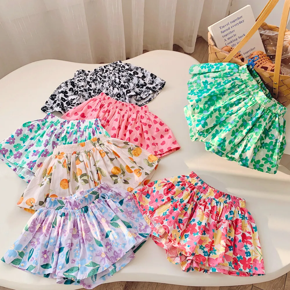 Floral culottes skirt cheap
