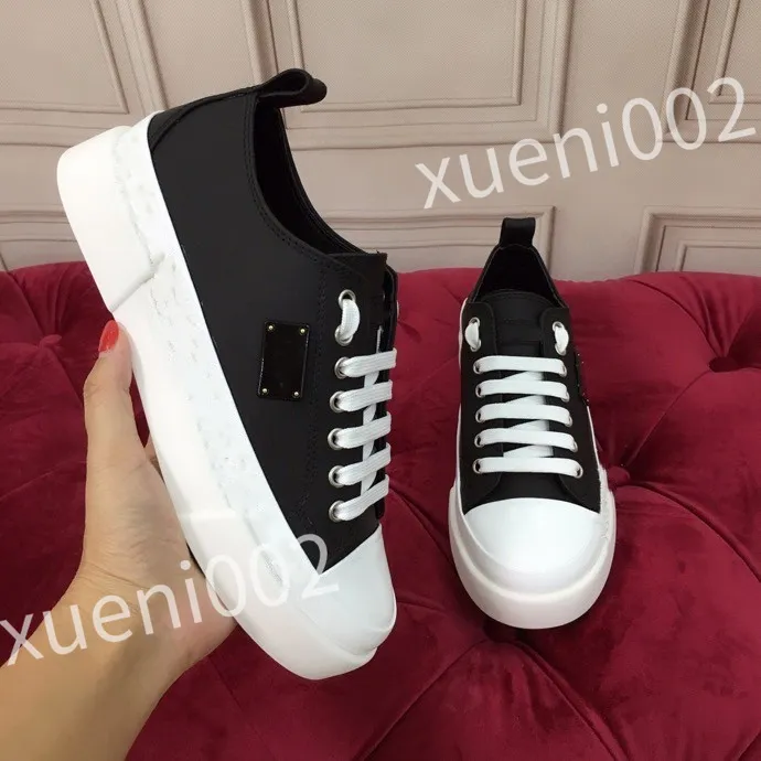 Luxe ontwerpers sneaker casual schoenen heren dames lederen veterschoenen wit zwart trainers joggen wandelen