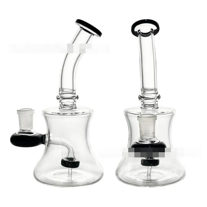 Dernière verre narguilé bouteille eau bang noir vert couleur main capiteux Pyrex cuillère huile clou adaptateur fumer tuyau plates-formes