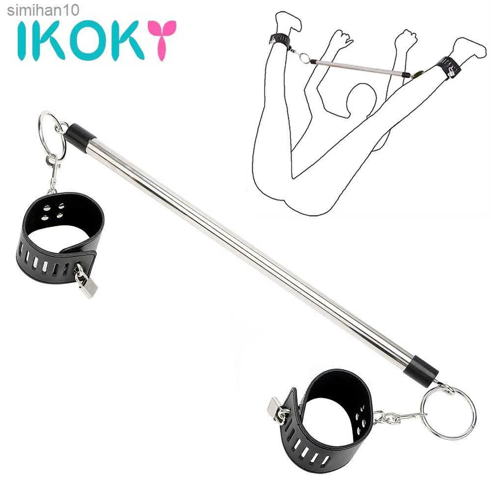 Bondage Set Spreader Bar Wrist Leg Ankle s Hands For Sex Machine Women Adult Couple Games Tools Erotic Toys Product Shop L230518