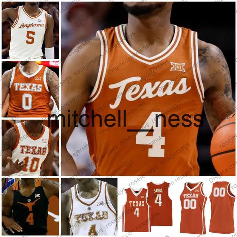 MIT8 Custom NCAA Texas Longhorns Baketball Jersey 1 Dylan Disu 2 Arterio Morris 23 Dillon Mitchell 30 Brock Cunningham для мужчин Женские молодежные дети S-4XL