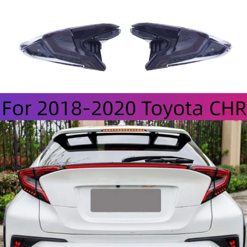 تصميم السيارة لـ 20 18-20 20 Toyota CHR ALLIGHT ANDERSBLY LED بدء تشغيل الرسوم المتحركة تشغيل إكسسوارات مصباح فرامل الإشارة التسلسلي المتسلسل الديناميكي