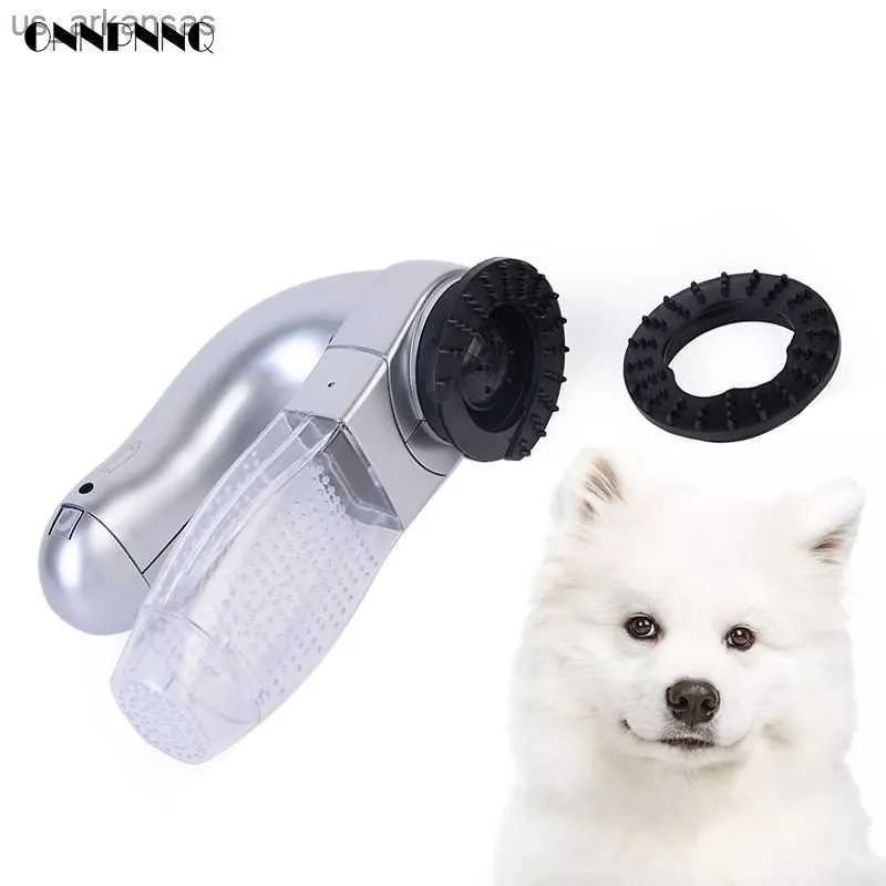 新しい電気ペット除去ヘアデバイスポータブルペット掃除機犬用小猫用小型動物マッサージ犬のアクセサリーペット用品L230523