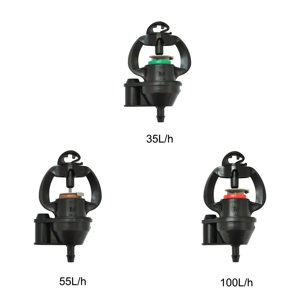Ciśnienie kompensujące mikro zraszaczy wewnętrzna dysza mikro w 35 55L 100L Pojemności Wewnętrzne sprzężenie mikro wydajne nawadnianie ogrodu