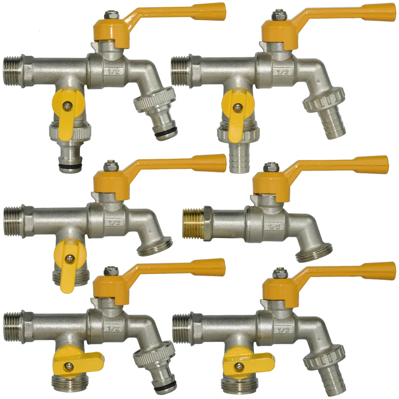 Amazon.com: Water Pipe, 4 Way Hose Splitter Hose Crossing
