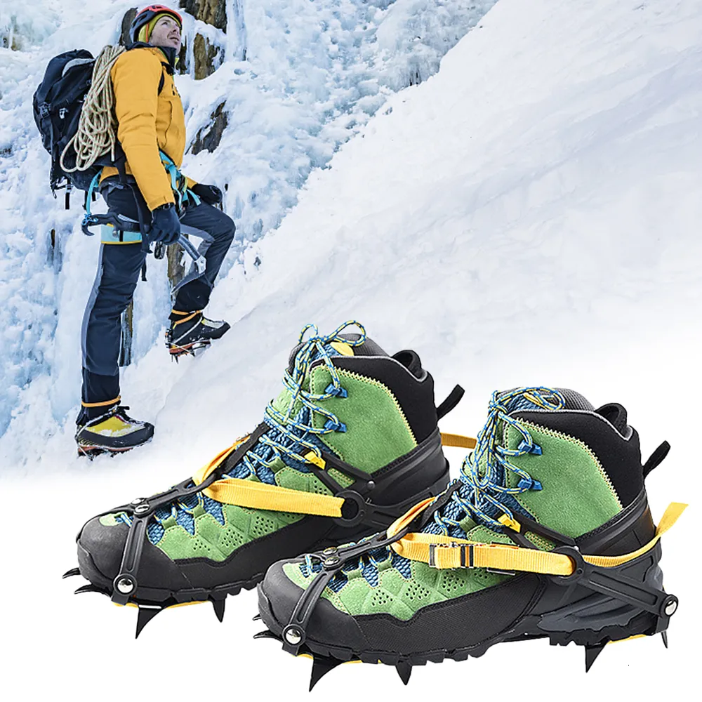 10 Teeth Mountaineering Boots With Crampons With Traction Cleats For Winter  Sports Ideal For Hiking, Ice Fishing, And Walking Includes Ice Snow Grips  And Shoe Covers 230603 From Dao05, $31.61