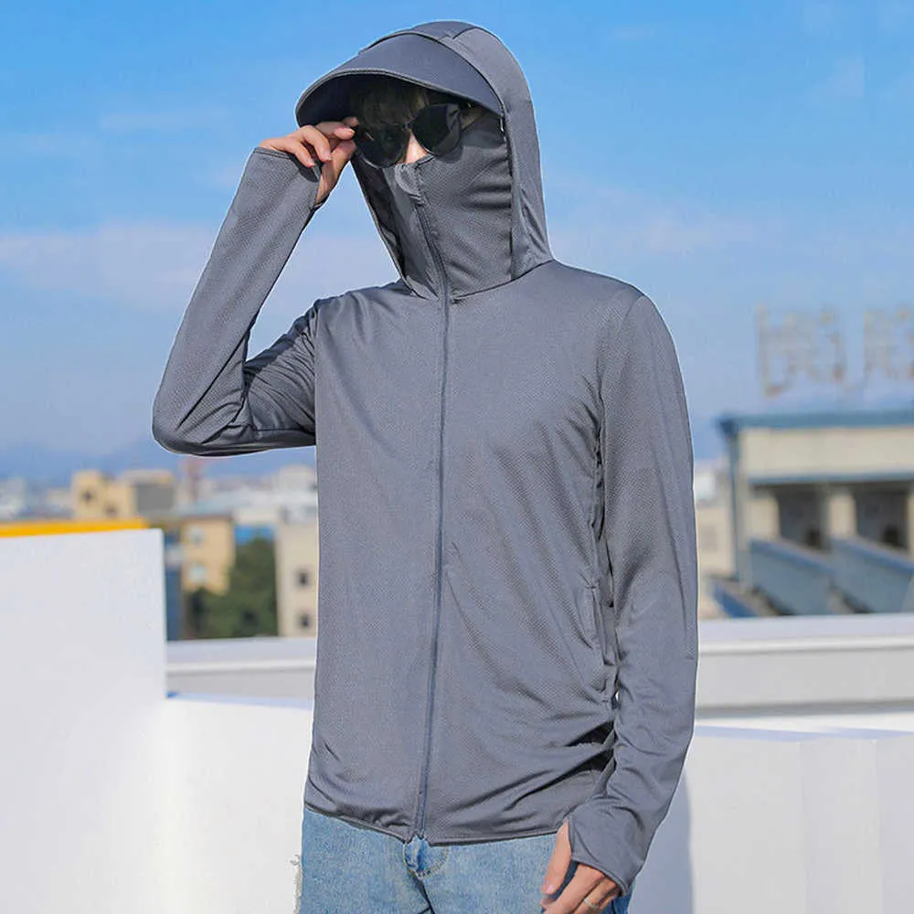 Outdoor Shirts Summer UPF 50+ UV Sun Protection Coats Men Thin