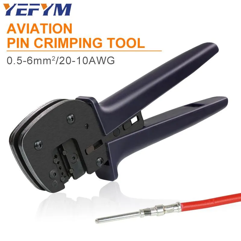 Tang Aviation /Heavyduty starter terminal crimping pliers YEP166 0.56mm²/2410AWG vertical crimping electrical YEFYM tools