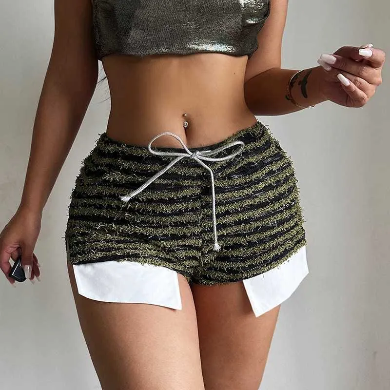 Designer Designer Cargo Shorts Stripe Joggers Joggers High Waist Sexy Spice Girl Girl Short Pants versatile