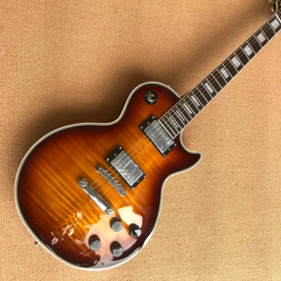 Custom shop, Made in China, High Quality Electric Guitar, Chrome Hardware, free delivery