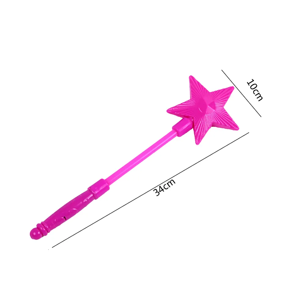 Bâtons Lumineux LED Clignotant Enfants Cadeau Jouet Glowing Fairy Pentagram  Flash Stick Sallume Glow Magic Star Wand Party Concert Noël Halloween  230605 Du 9,54 €