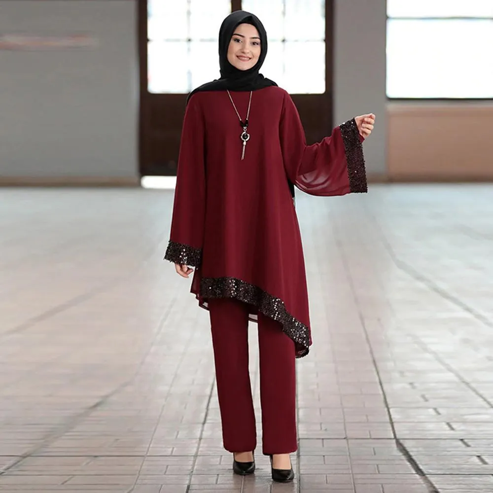 Setler Ramazan Eid Mübarek Dubai Abaya Türkiye Mühendis Müslüman Setler Kadınlar İçin İslami Giysiler Ropa Mujer Kaftan Kaftan İslam Robe Femme