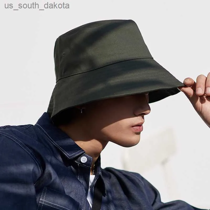 Small Head Fishing Hat With Wide Brim For Women And Men Cotton Plus Size  Mens Large Bucket Hat 54 56cm Style L230523 From Us_south_dakota, $6.71