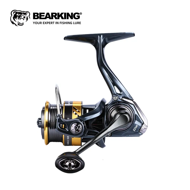 Mulinelli Baitcasting BEARKING Marca Serie HD 7BB Cuscinetto in acciaio inossidabile 5.4 1 Sistema di trascinamento mulinello da pesca 6Kg Max Power Spinning Wheel Fishing Coil 230603