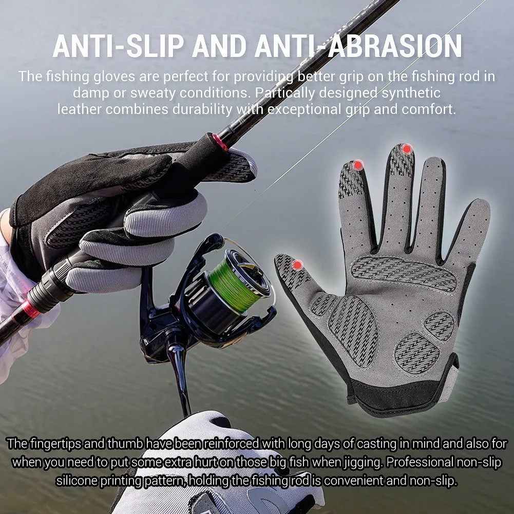 Sports Gloves Noeby Fishing Gloves UPF50 Sun UV Protection Quick Drying  Anti Slip Outdoor Kayaking Cycling Fishing Protection Sports Gloves 230603  From Wai06, $12.67