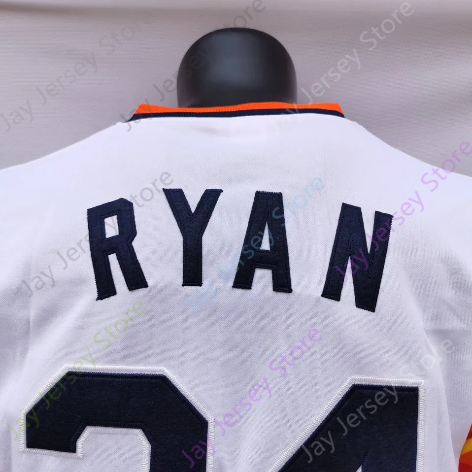 Nolan Ryan Jersey Rainbow Vintage 1969 WS 1994 1973 Gream Cooperstown Grey Turn Back Navy Mesh BP 1999 Hall Of Fame Patch Size S-3XL