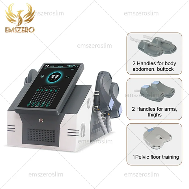 2023 EMS-culpt Machine EMSZERO RF Fat Burning Shaping Beauty Equipment 14 Tesla 5000W HI-EMT Nova Electromagnetic Muscle Stimulator Machine with 2/4/5 Handles Salon