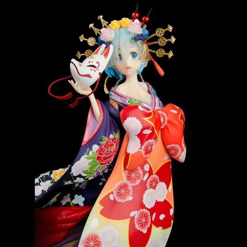 Anime 1/7 Re ZERO REM Oirandouchuu PVC Figure Rem Oiran Douchuu