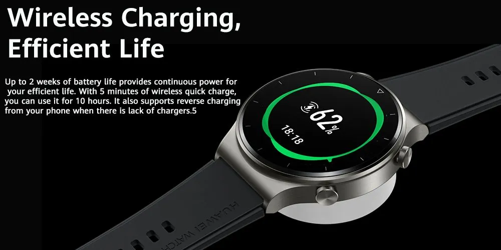 HUAWEI GT2 PRO Smartwatch For Men Heart Rate Monitor Bluetooth