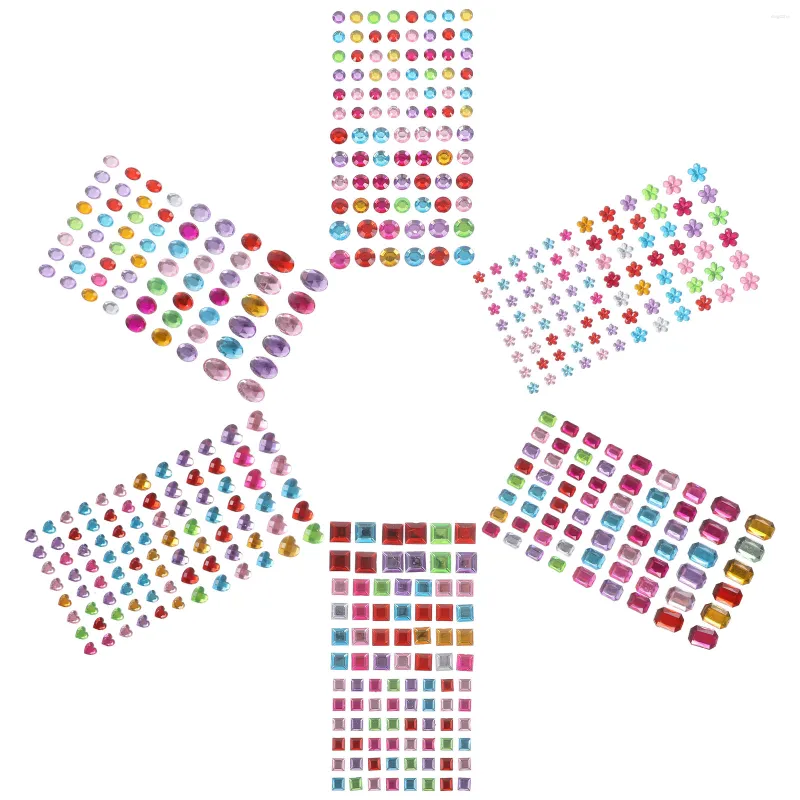 12 Sheets Of Face Jewels And Sticky Gems For Makeup And Crafts Perfect  Candy Gift Wrap Rhinestones From Swgszhe, $10.54